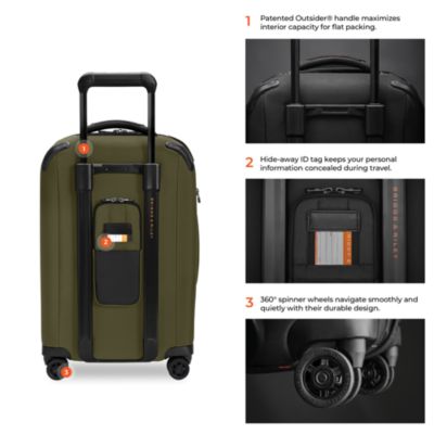 ZDX Essential Domestic Spinner Carry On Bag