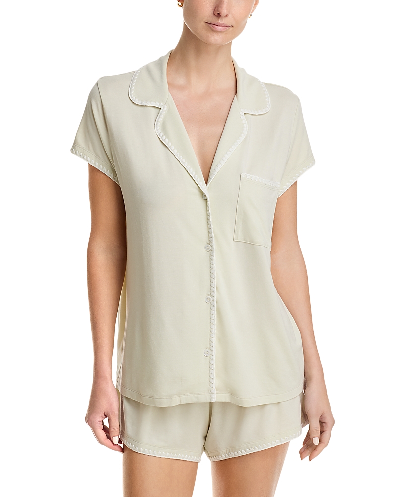 Eberjey Frida Whipstitch Short Pajama Set