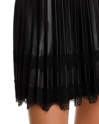 Laney Faux Leather Skirt
