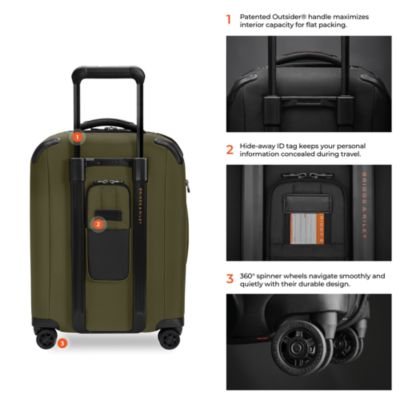 ZDX Essential Global Spinner Carry On Bag