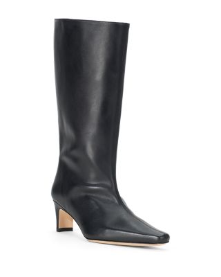 STAUD - Women's Wally Leather Mid Calf Boots