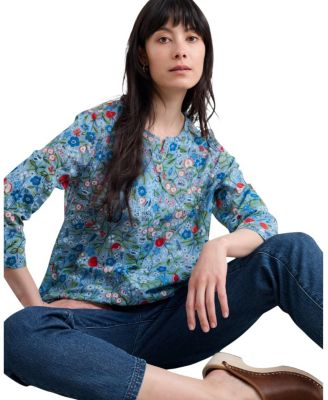 Women's Watercolor Sketch Top