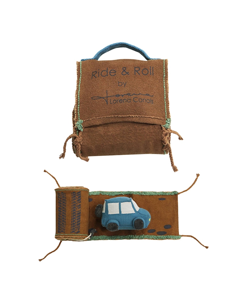 Lorena Canals Unisex Soft Toy Safari Ride Roll - Ages 5+ Years In Brown