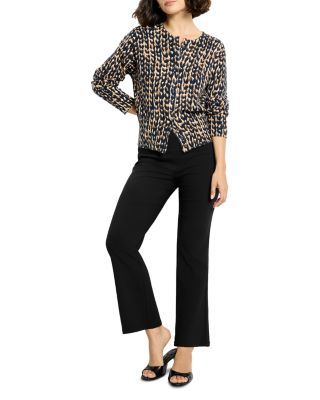 Stitch Print Snap It Up Cardigan