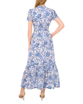 Smocked Waist Maxi Dress