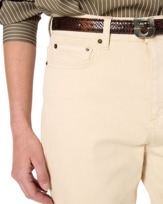Carmen High Rise Straight Leg Jeans in Natural Wash