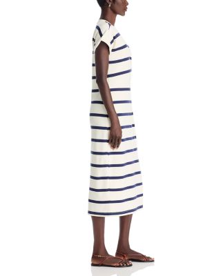 Agua Isle Short Sleeve Midi Dress