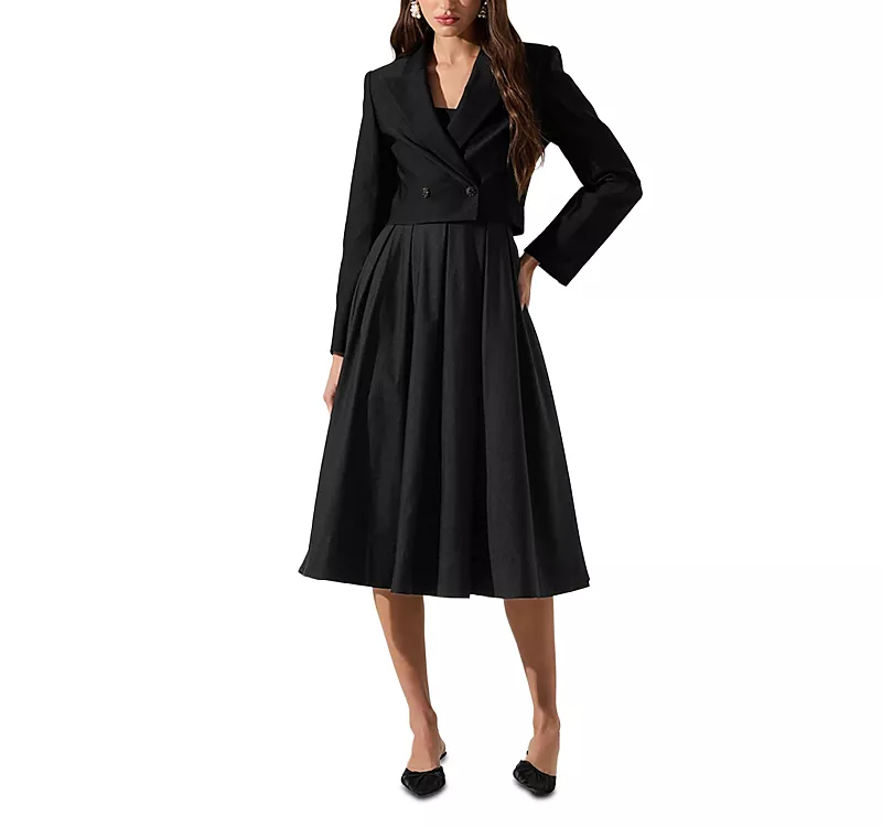 Astr the Label Leotie Blazer