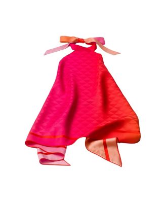 Printed Silk Twill Halter Top