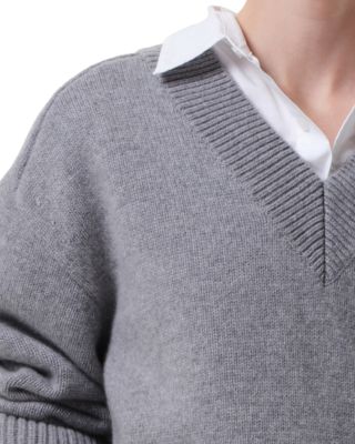 Gazette Puzzle V Neck Sweater