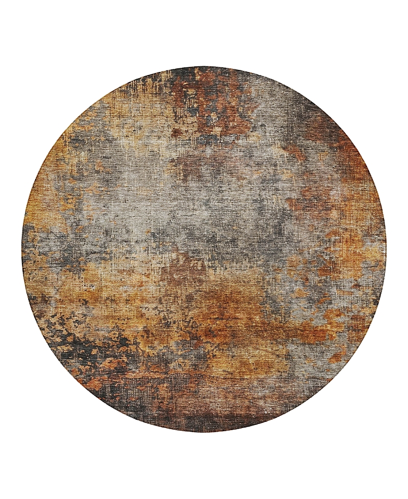 Dalyn Rug Company Dalyn Nouveau Nv18 Round Area Rug, 8' X 8' In Red