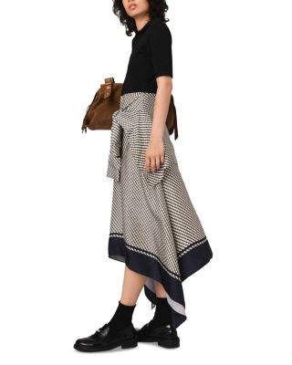 Printed Two Tone Dress