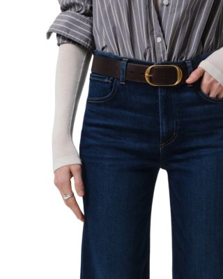 Lyra Wide Leg Cropped Jeans in Dakota