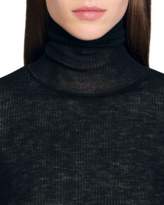 Layered Turtleneck Sweater
