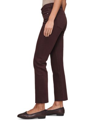 Mara Straight Mid Rise Instasculpt™ Ankle Jeans in Fig