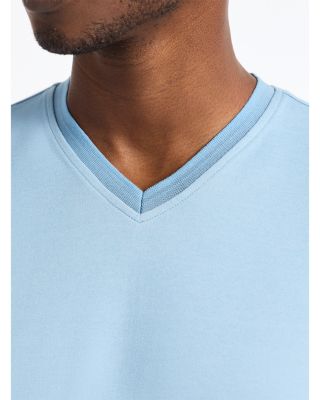 Holton Knit V Neck Tee 