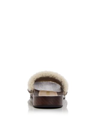 Women&#39;s Shearling Clogs