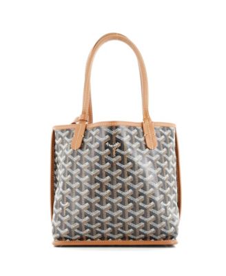Pre-Owned Goyard - Mini Anjou Reversible Tote Coated Canvas