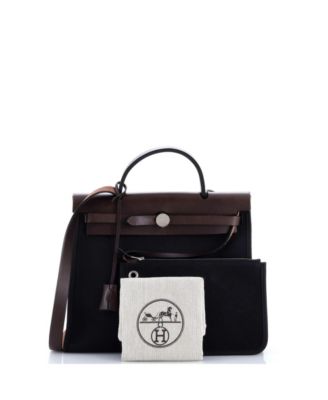 31 Herbag Zip Leather and Toile