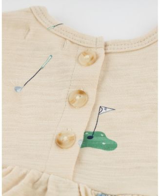 Girls' S25 Golf Print Lily Tank Dress - Little Kid