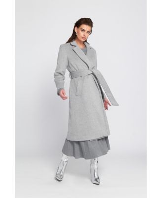 Melton Wrap Coat