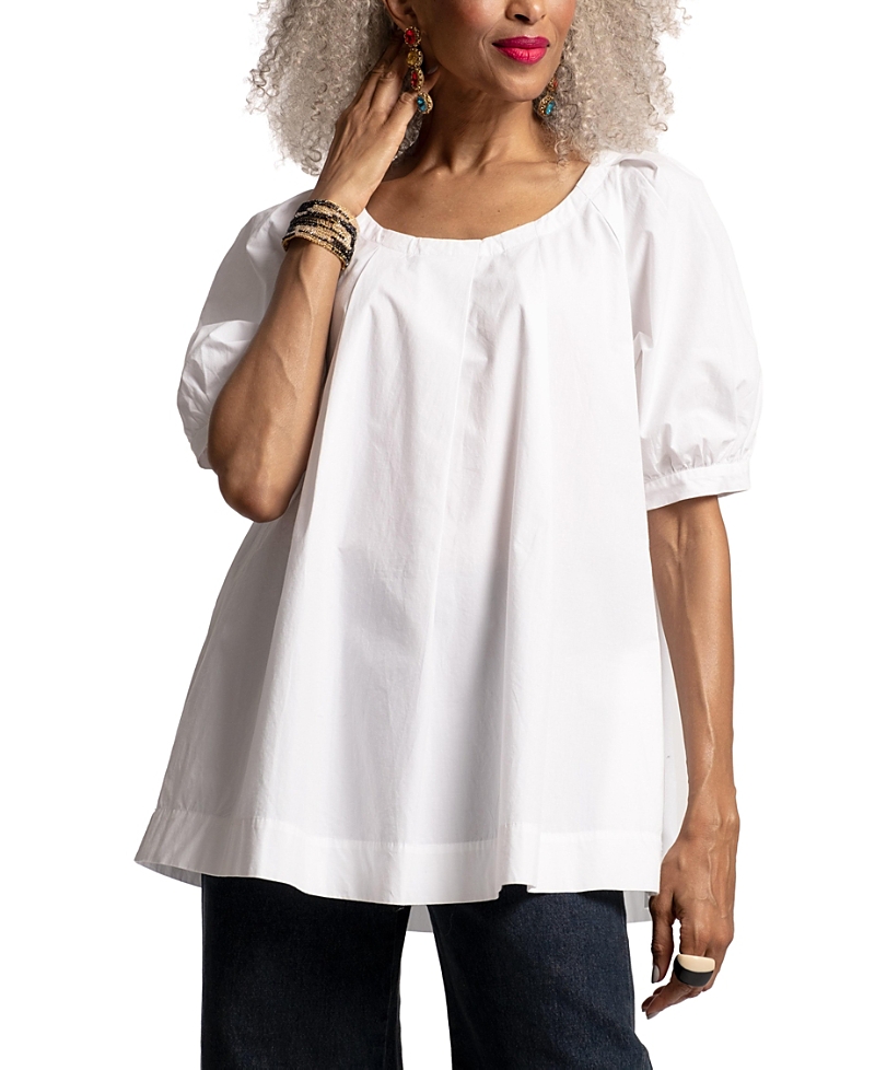 Frances Valentine Zonda Top In Gray