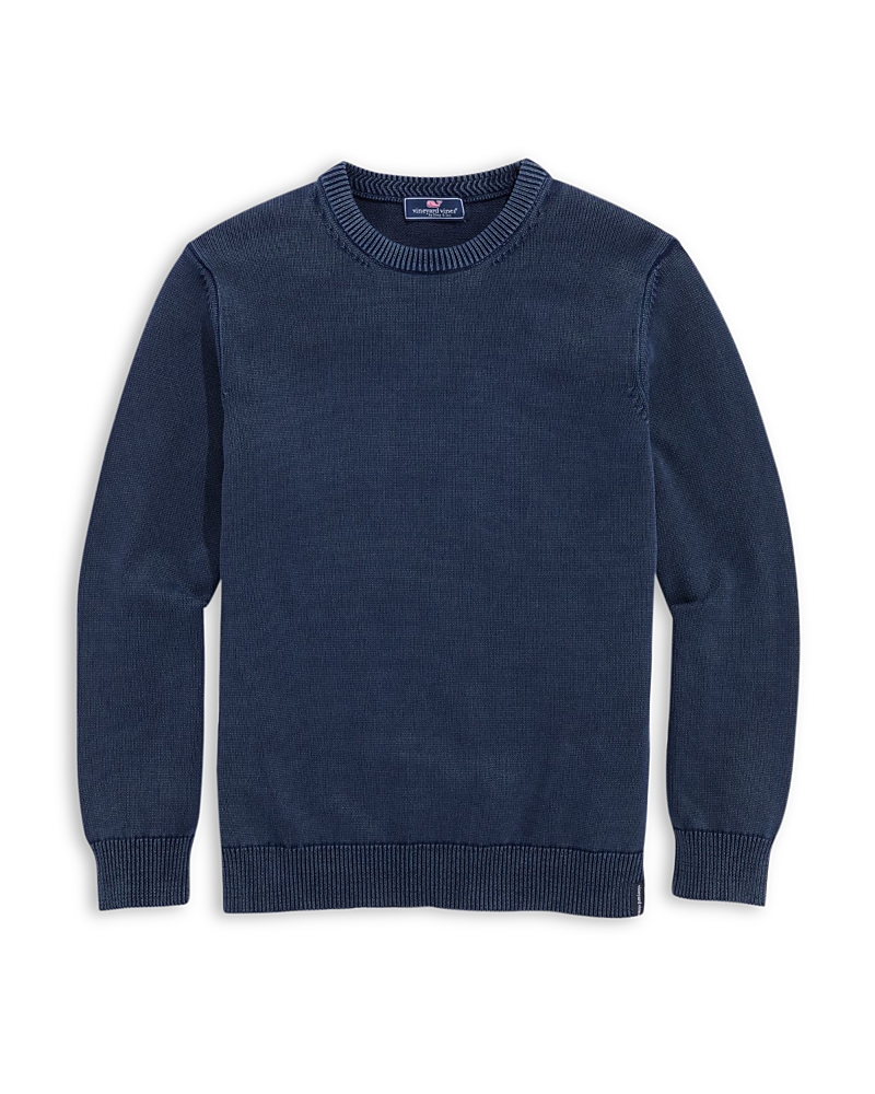 Vineyard Vines Heritage Cotton Sweater In Blue