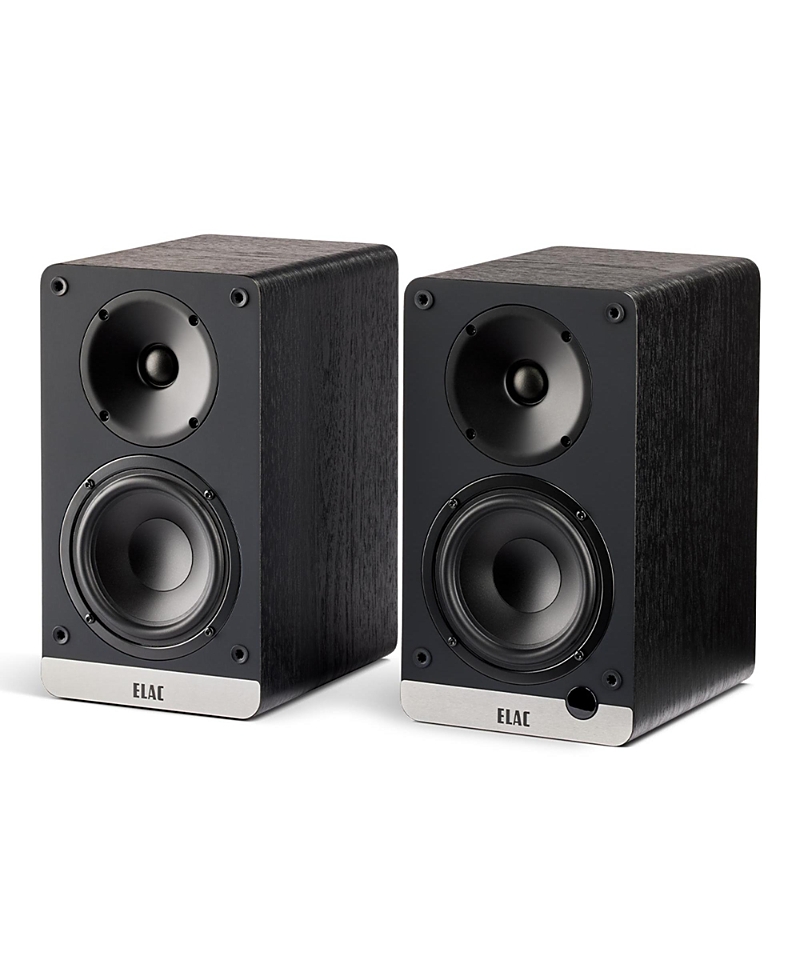 Elac Dcb41 4.5 Inch Powered Bookshelf Speaker - Pair In Black