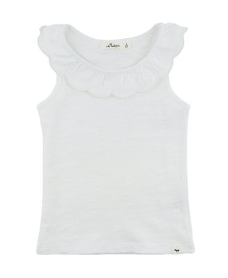 oh baby! - Girls' Bella Collar Oyster Slub Tank - Baby