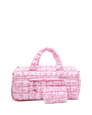 Bow Scrunch Large Duffle & Coin Purse Set