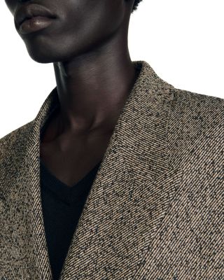 Tweed Suit Classic Fit Jacket