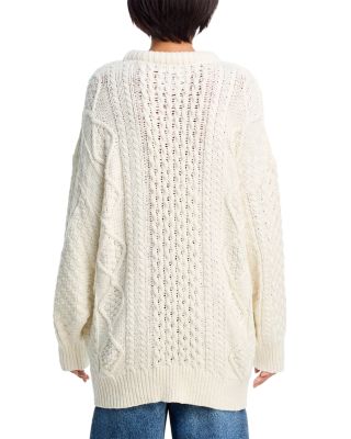 Oversized Aran Sweater