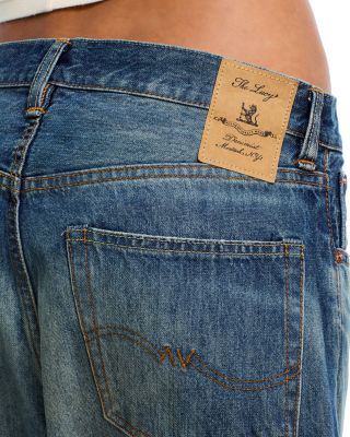 Lucy High Rise Ankle Wide Leg Jeans in Esher Blue