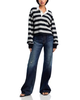 Helena High Rise Bootcut Jeans in Esher Blue