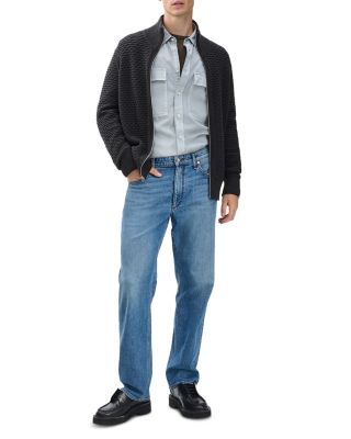 Andre Zip Front Sweater