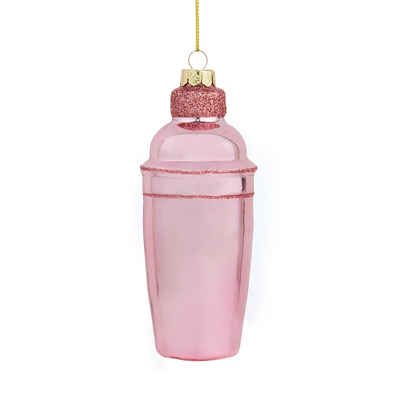 Bloomingdale's Cocktail Shaker Ornament - Exclusive In Pink
