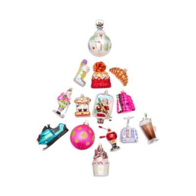 Espresso Coffee Maker Glass Ornament - Exclusive