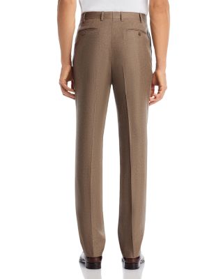 Capri Slim Fit Wool Flannel Trousers