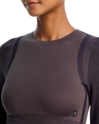 Studio Knit Long T Crop Top