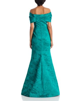 Textured Mermaid Gown