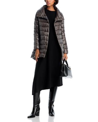 Amelia Stand Collar Down Puffer Coat