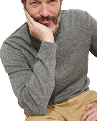 Reverse Seam Crewneck Sweater