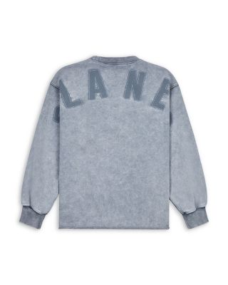Snow Wash Open Bottom Sweatshirt