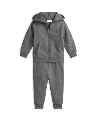 Boys' Fleece Full Zip Hoodie & Pant Set - Baby