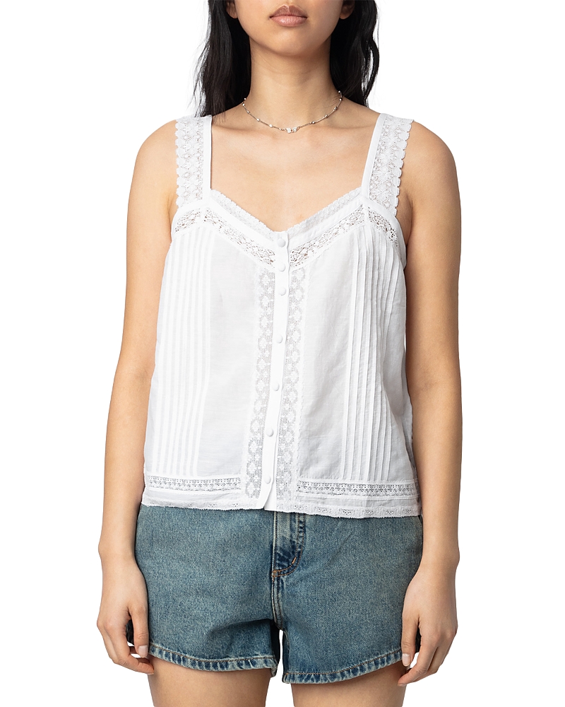 Zadig & Voltaire Celite Tomboy Top