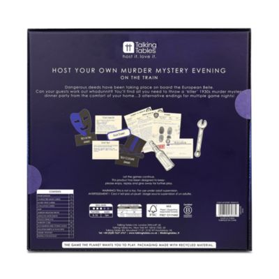 Murder Mystery on the Train Game