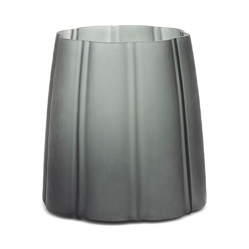 Serax Vase 03 Dark Grey Shapes In Gray