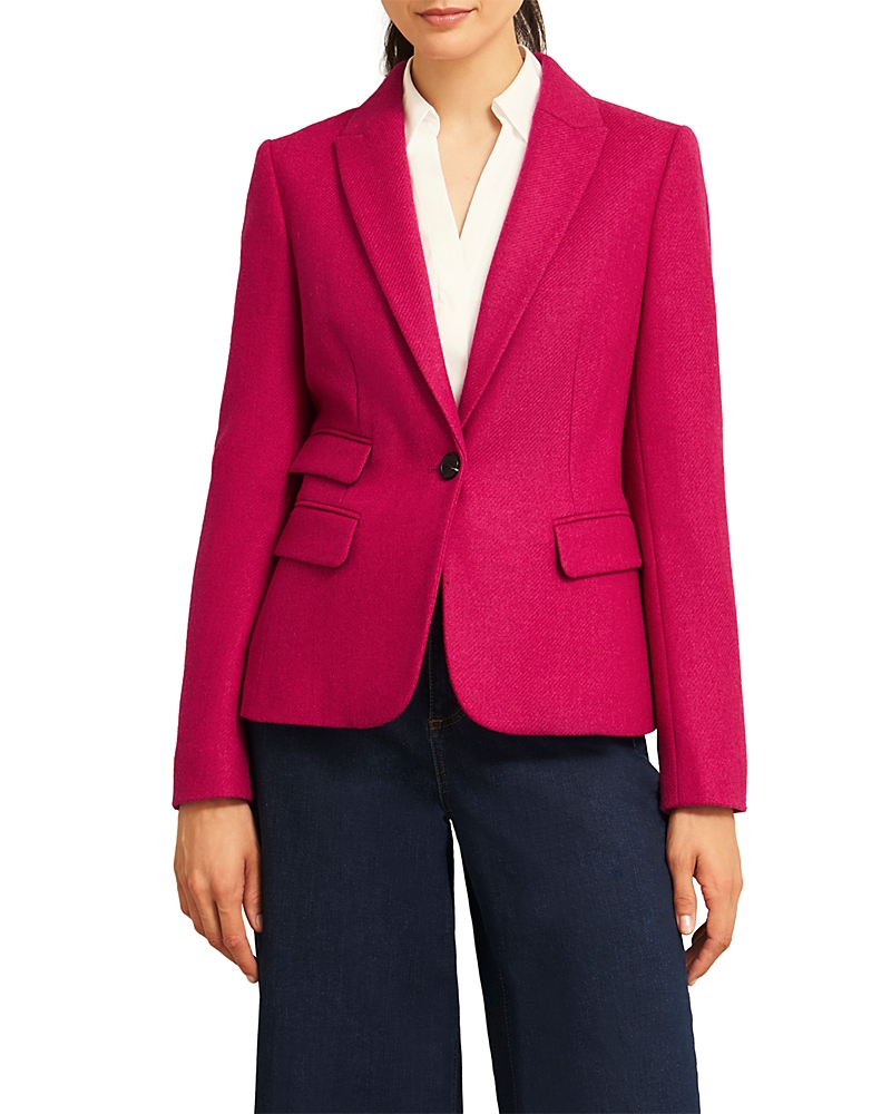 Hobbs London Clare Wool Jacket In Pink