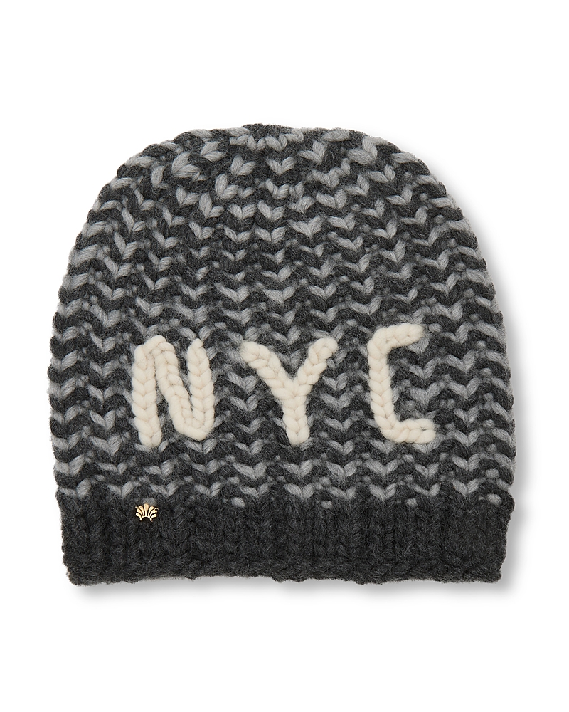 Lele Sadoughi Nyc Wool Beanie In Gray