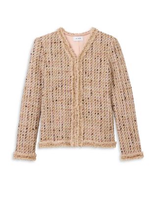  Metallic Tweed Jacket 